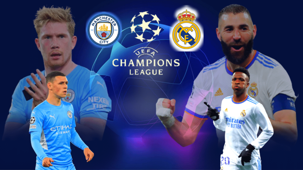 Manchester City x Real Madrid – Semifinal da Champions - Dibrou Sports