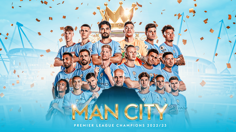 Manchester City tricampeão da Premier League - Dibrou Sports