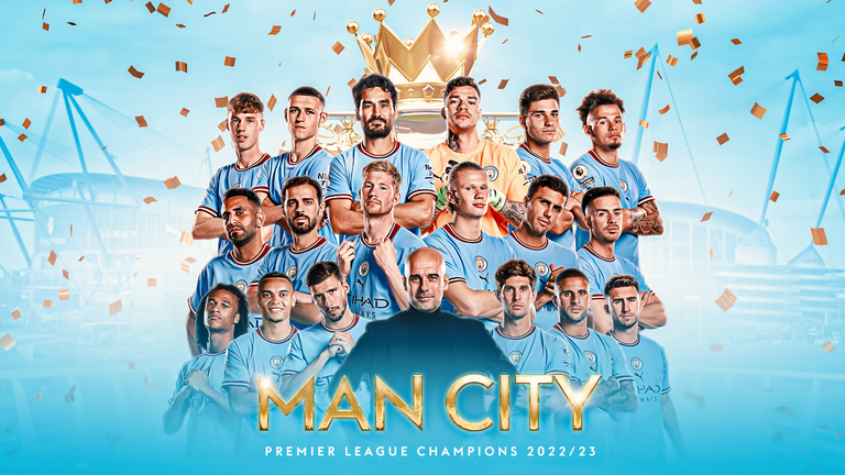 Em final antecipada da Premier League, Manchester City domina o